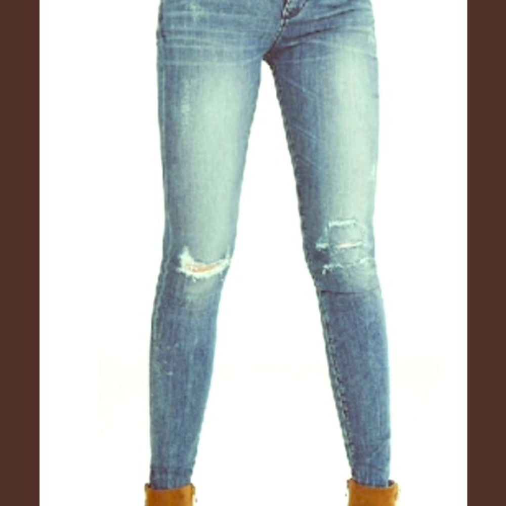 Express Zelda Glitter Jeans - Size 4